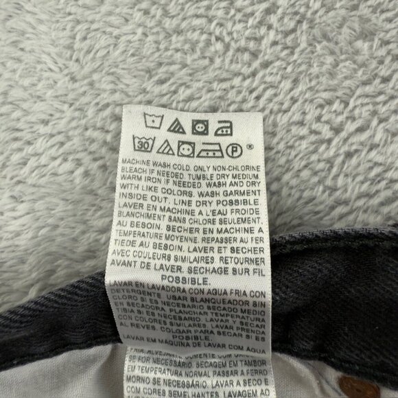 Levi’s 501 Dark Denim Straight Leg Jeans Men’s Size 36 x 34 US - Picture 4 of 15